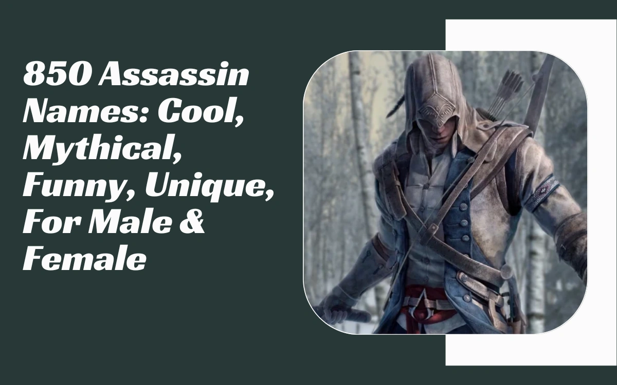 Assassin Names