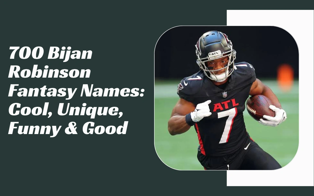 Bijan Robinson Fantasy Names