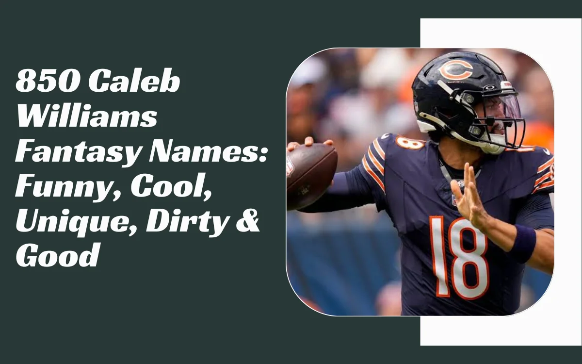 Caleb Williams Fantasy Names