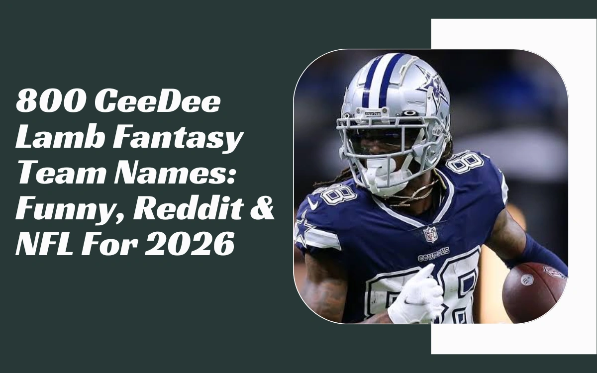 CeeDee Lamb Fantasy Team Names