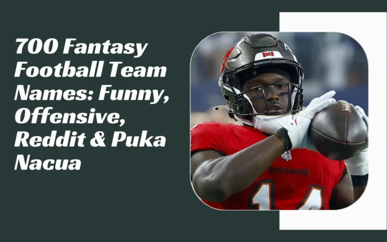 Fantasy Football Team Names