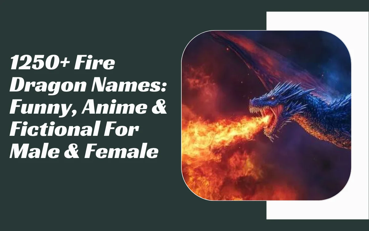 Fire Dragon Names