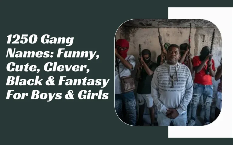 Gang Names