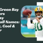 Green Bay Packers Fantasy Football Names