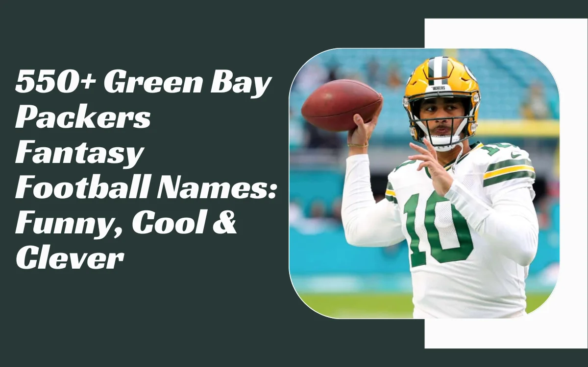Green Bay Packers Fantasy Football Names