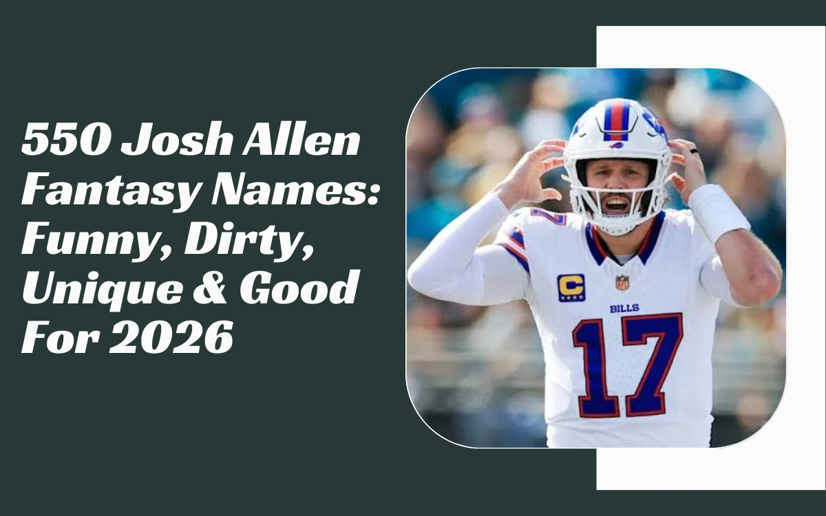 Josh Allen Fantasy Names