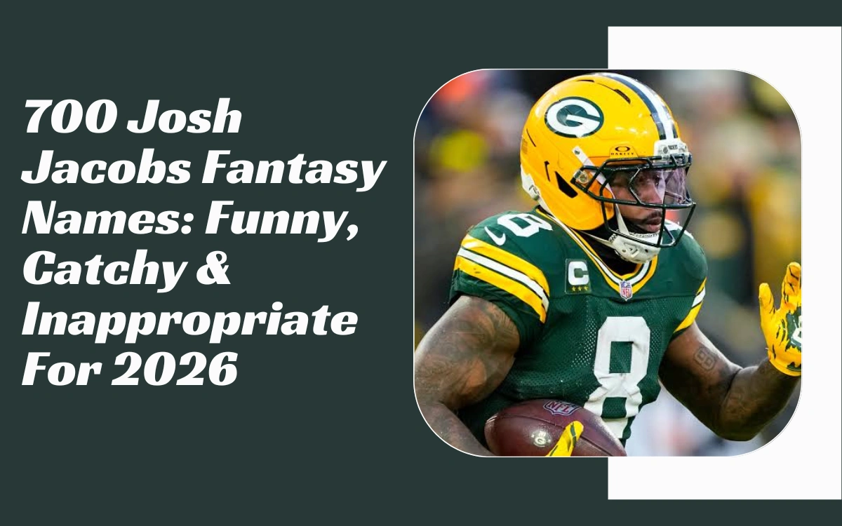 Josh Jacobs Fantasy Names