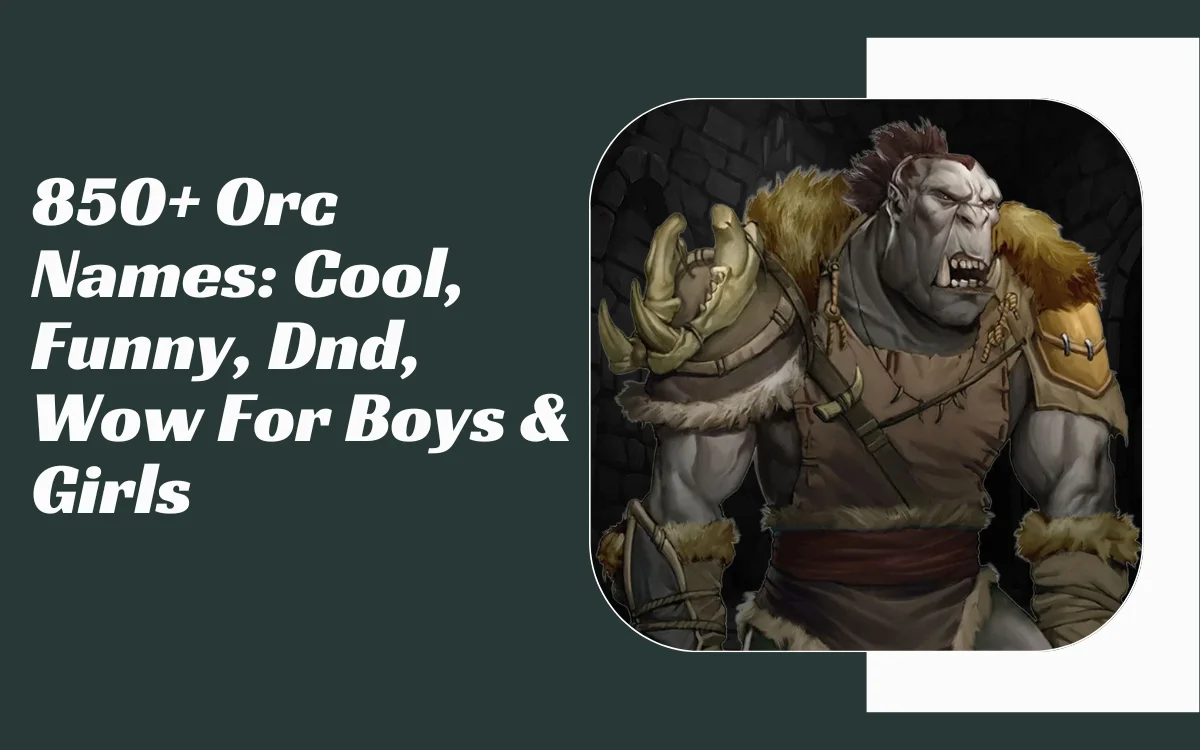 Orc Names
