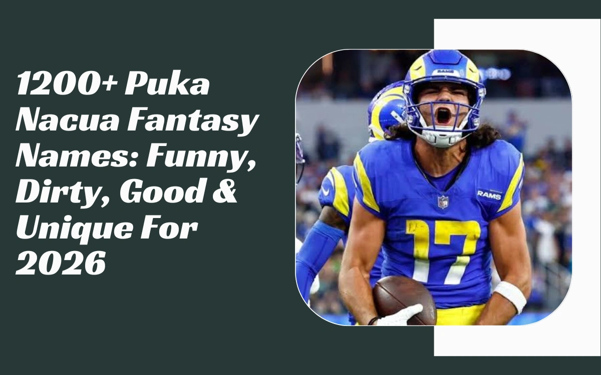 Puka Nacua Fantasy Names