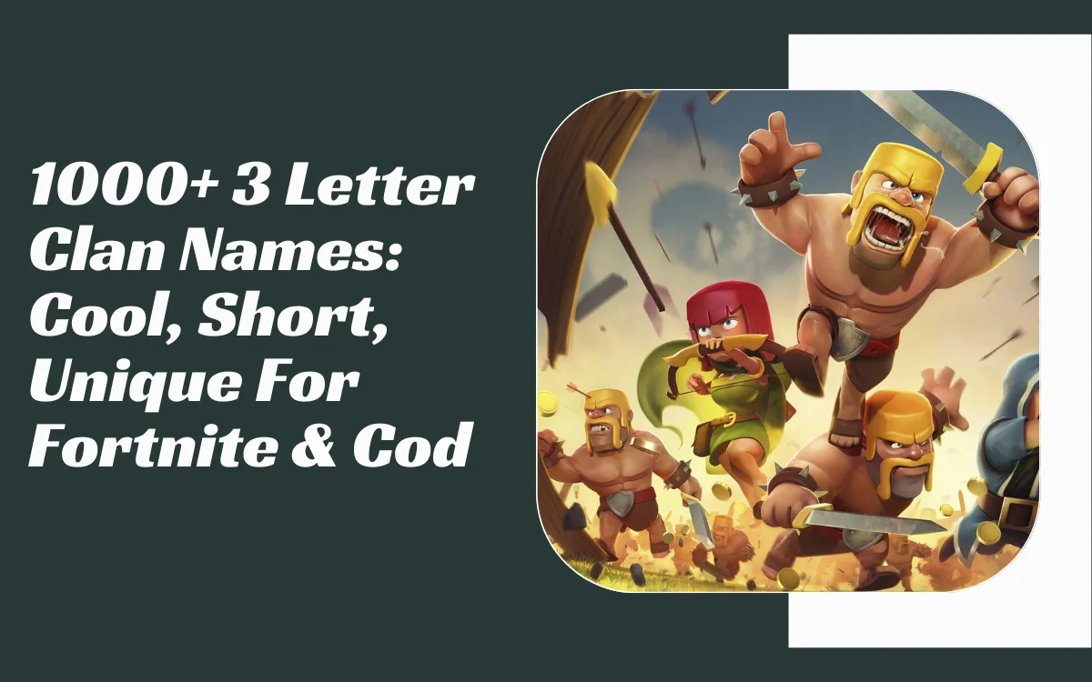 3 Letter Clan Names