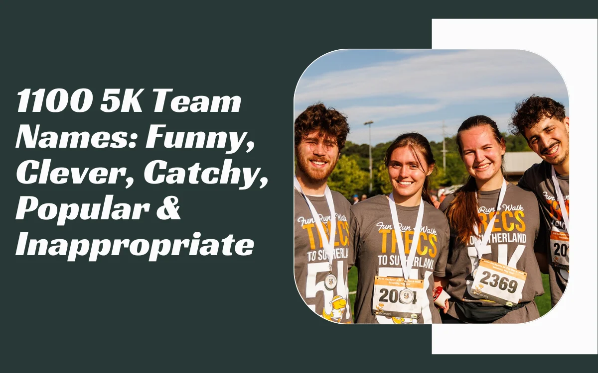 5K Team Names