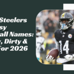 Steelers Fantasy Football Names